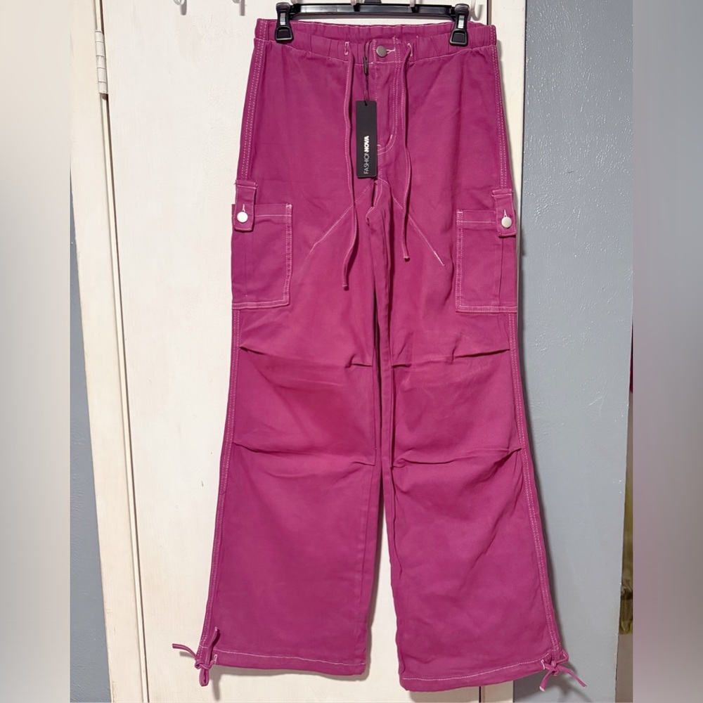 Fashion Nova Stretch Cargo Pants